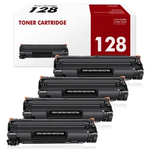 Cartucho de tóner 4PK CRG128 128 para Canon L100 D530 D550 MF4450 MF4550d MF4770 - Imagen 1 de 8