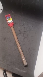 BOSCH HCfc5011 1/2" In. x 21 In. SDS-Max Speed-X Rotary Hammer Bit (NEW) Carbide - Bild 1 von 3