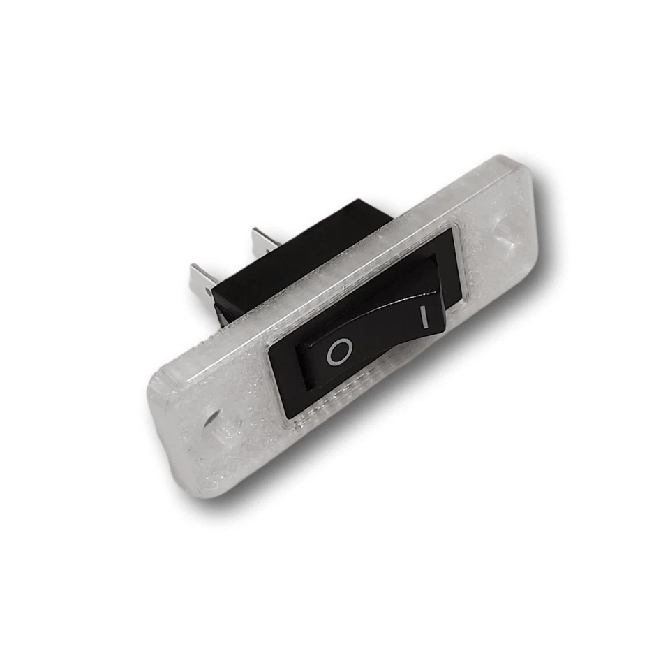 Interruptor basculante de 2 cables negro - 702546 para ventilador de estufa y estufa Jenn Air Foto 1 de 1