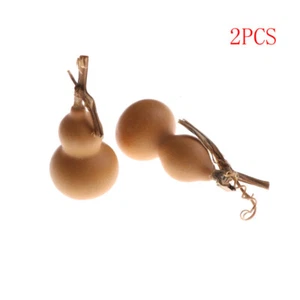 2pcs 40mm-60mm Natural Random Dry Gourd Crafts Arts Collection _t - Picture 1 of 6