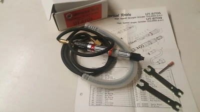 New Universal Tool Mini High Speed Pneumatic Straight Grinder (55,000 rpm/Japan)