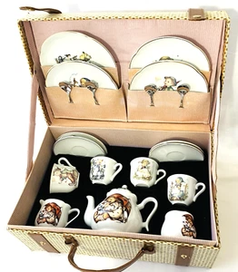 Juego de té HUMMEL 15 piezas paraguas niña niño + 4 utensilios de acero inoxidable de colección - Imagen 1 de 15