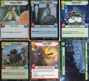 Star Wars Unlimited TCG Spark of Rebellion - Tarjetas de papel de aluminio e hiperespaciales - ¡Tú eliges! - Imagen 1 de 41