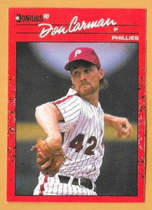 Don Carman Philadelphia Phillies #604 - Donruss casi nuevo-como nuevo 1990 - Imagen 1 de 2