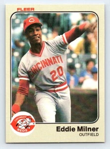 1983 Fleer - #597 Eddie Milner (RC) - *Near Mint* - Picture 1 of 2
