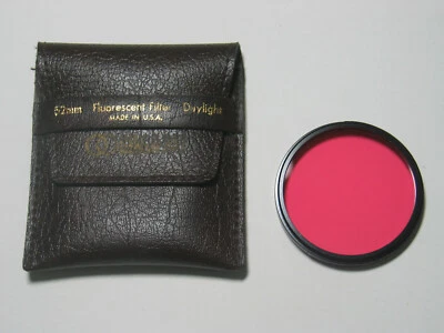 SINGH RAY 52mm Fluorescent Filter Lens Daylight Type B USA With Case - Image 1 of 4