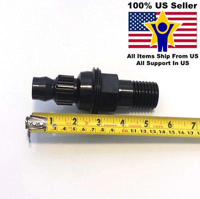 PRODIAMONDTOOL Hilti Core Drill Adapter- Quick Disconnect Male Spline to 1-1/4" - 7 Thread