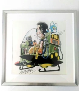 Reproducción firmada por Akira Toriyama de obras de arte originales de George Tokoro #T0338 - Imagen 1 de 6