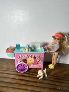 Barbie Club Chelsea Eiswagen 2016 EXTRAS siehe Bilder - Bild 1 von 21