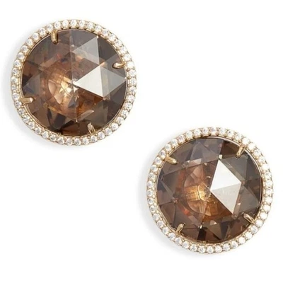 Pendientes de oro de cuarzo Kate Spade She Has A Spark nuevos con etiquetas Foto 1 de 4