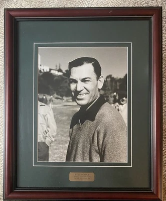Golf Ben Hogan At Riviera Country Club Pacific Palisades 1949 estampado enmarcado Foto 1 de 3