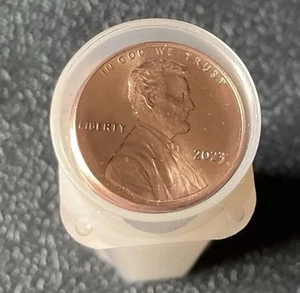 2023 P Lincoln Cent Error Coin$ A Full Roll Of (50) Coins/Extra (V) Variety BU - Picture 1 of 8