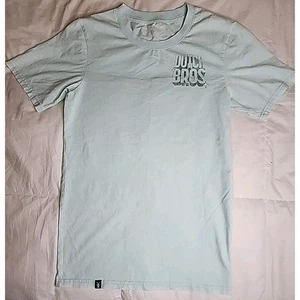 Dutch Bros Teal women’s Acid Wash Distressed Tee Size Small - Picture 1 of 8