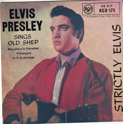 ELVIS PRESLEY..STRICTLY ELVIS E.P. EXC. 1970`s RE-ISSUE ROCK & ROLL 7".RCX 175 - Image 1 of 4