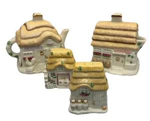 LENOX THE IRISH BLESSING ZUCKER, SAHNEKÄNNCHEN, Salz & Pfeffer FINE IVORY CHINA - Bild 1 von 13