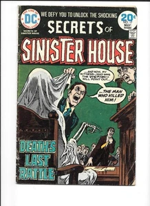 Secrets of Sinister House #17 CARDY COVER! BARRY & FRADON ART! DC 1974 VG- 3.5 - Picture 1 of 2