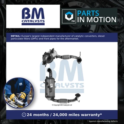 Catalytic Converter with DPF + Fitting Kit fits FORD TRANSIT COURIER V460 TDCi - Image 1 of 4
