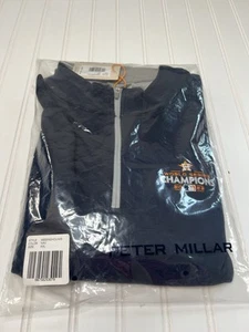 Peter Millar Perth Performance 1/4 Zip Houston Astros World Series 2022 NEW 590 - Picture 1 of 4