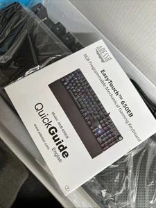 Adesso Gaming Keyboard Usb Wired Mechanical RGB AKB-650EB - Picture 1 of 3