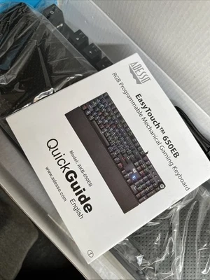 Adesso Gaming Keyboard Usb Wired Mechanical RGB AKB-650EB - Image 1 of 3