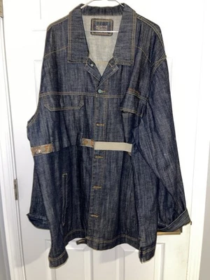 VTG Marithe Francois Girbaud Denim Jean Jacket Men 3XL Shuttle Tape Y2K XXXL - Image 1 of 4