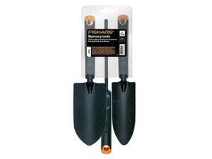 Juego de herramientas para vivero Fiskars Ergo 3 piezas 2 paletas 1 rastrillo para desmalezar FSK1027681 - Imagen 1 de 1