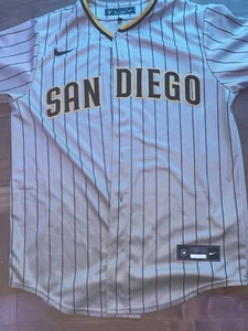 San Diego Padres Nike Alternate Limited Player Jersey – Tan - Picture 1 of 4