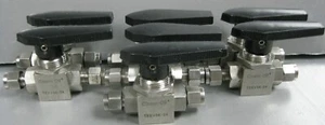 OLIO CHEM TEBV6K-04 VALVOLA SS316 1/4” OD HEAT-C/8978/R WP 6000 PSI SR-150949 (7 TTL) - Foto 1 di 1