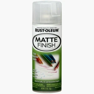 Rust-Oleum Specialty MATTE FINISH 11 oz. Spray Paint CLEAR Protective 267028 NEW - Picture 1 of 1