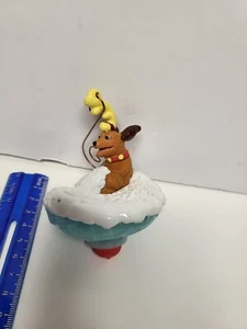 How The Grinch Stole Christmas Dog In Snow Christmas Ornament Spins Pre-owned. - Picture 1 of 7