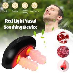 Instrumento de terapia nasal de luz roja para el cuidado de la rinitis nasal terapia alérgica - Imagen 1 de 14