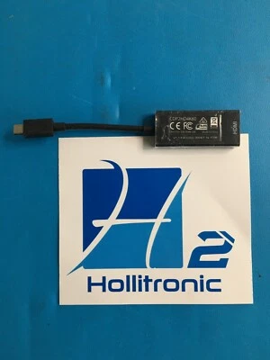 StarTech USB-C to HDMI Adapter Black 4K 60Hz CDP2HD4K60H - Image 1 of 4