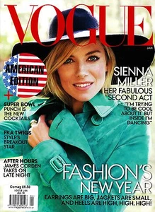 VOGUE US January 2015 SIENNA MILLER Kendall Jenner JAMES CORDEN FKA Twigs @NEW@ - Picture 1 of 10