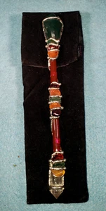 Healing Wand "Good Karma" Positive Changes Hand Made In NC USA - Picture 1 of 14