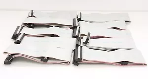 (Lot of 10) 24" 50-Pin SCSI Internal Ribbon Flat Cable F/F 3-Connector 2 Device. - Picture 1 of 7
