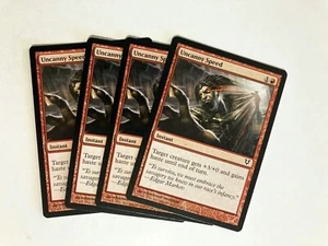 Uncanny Speed (4) Avacyn Restored NM MTG Magic the Gathering - Picture 1 of 1