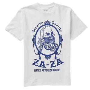 Lifted Research Group Mens LRG Za Za White Tee Shirt NWT Small - Picture 1 of 5
