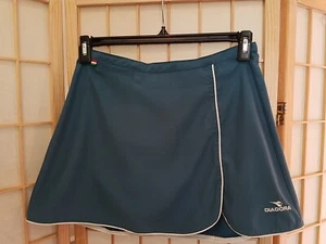 Diadora Women's Blue Active Tennis Skirt Medium DiaDry 14.5" - Picture 1 of 12