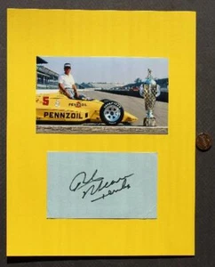 Multi-time Indy 500 Champion Rick Mears signed / autographed card & photo set--- - Picture 1 of 1