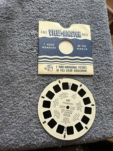 VIEW MASTER 3D REELS--PARAMARIBO & NATIVES OF SURNAM-ONE REEL--OPENED - Picture 1 of 3