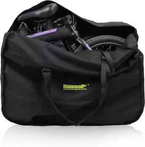 20Inch Folding Bike Bag Bicycle Carry Bag Bike Travel Carrying Case Bike Transpo - Picture 1 of 12