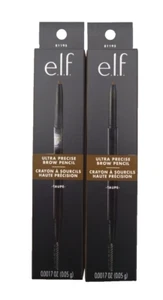 2X! e.l.f. Ultra Percise Eyebrow Pencil 81195 Taupe 0.05g - Picture 1 of 2