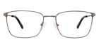 Chesterfield 95Xl Eyeglasses Rx Men Silver Rectangle 55Mm New & Authentic