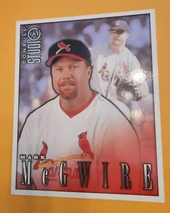 1998 DONRUSS STUDIO -- MARK McGWIRE -- 8X10 JUMBO CARD - Picture 1 of 2