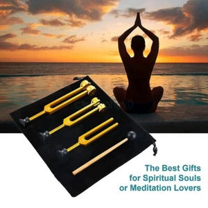 Brand New Tuning Fork+Hammer Kit Musical Instrument Sound Therapy Non-magnetic - Picture 1 of 29