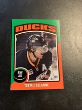B15 St 73 Teemu Selanne Anaheim ducks￼ 2014/15 sticker￼ O Pee Chee