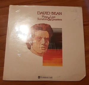 David Bean Plays Liszt Scriabin & Ginastera LP SEALED MINT 1975 ABC WG-8306 - Picture 1 of 2