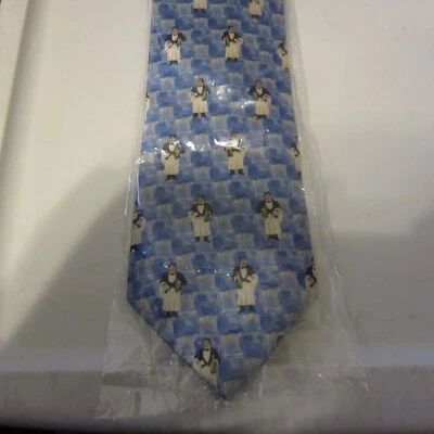 CORBATA CHICO BUFFET SEDA ARTE PATRÓN HOMBRE - "LE SOMMELIER" NUEVA CON ETIQUETAS EN PLÁSTICO Foto 1 de 4