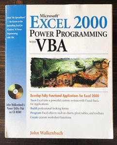 Microsoft Excel 2000 Power Programming con VBA por John Walkenbach - Imagen 1 de 6
