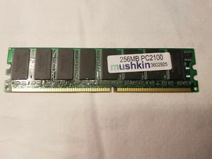 Mushkin MDGMU3F3G31AB1AC2 256MB DDR266 PC2100 184pin CL2.5 Memory Module - Picture 1 of 3